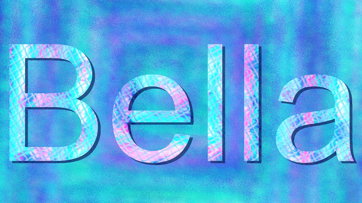 Mi piace la parola "bella"