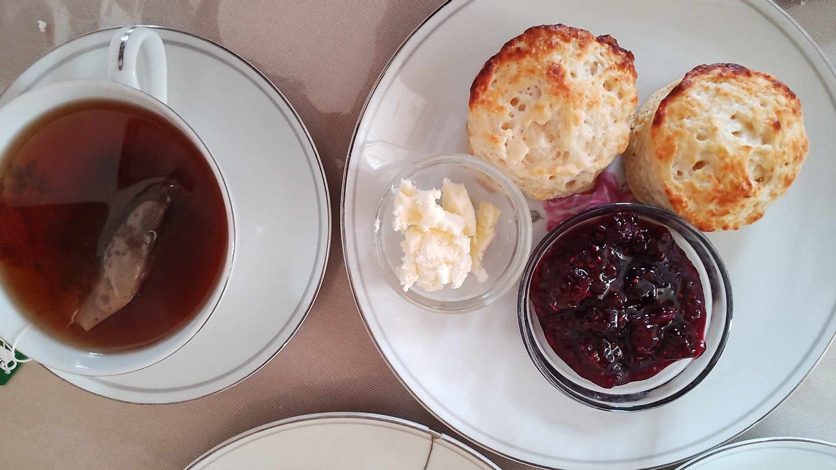 My Homemade Jam and Scones