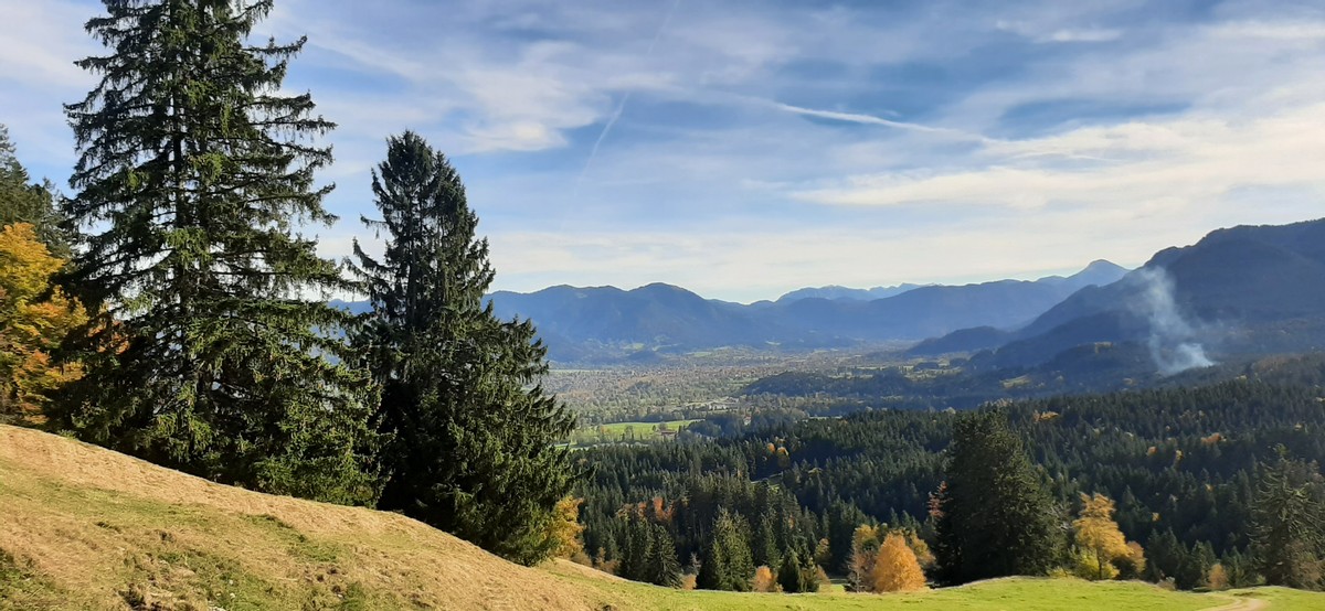 L'automne dans le préalpes