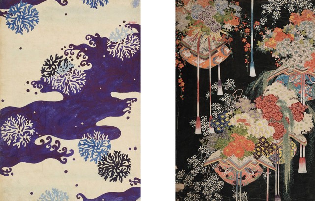 Old Kimono Exhibition in Kyoto 