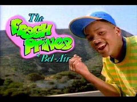 Transcription of the TV series Fresh Prince of Bel Air's Theme Song