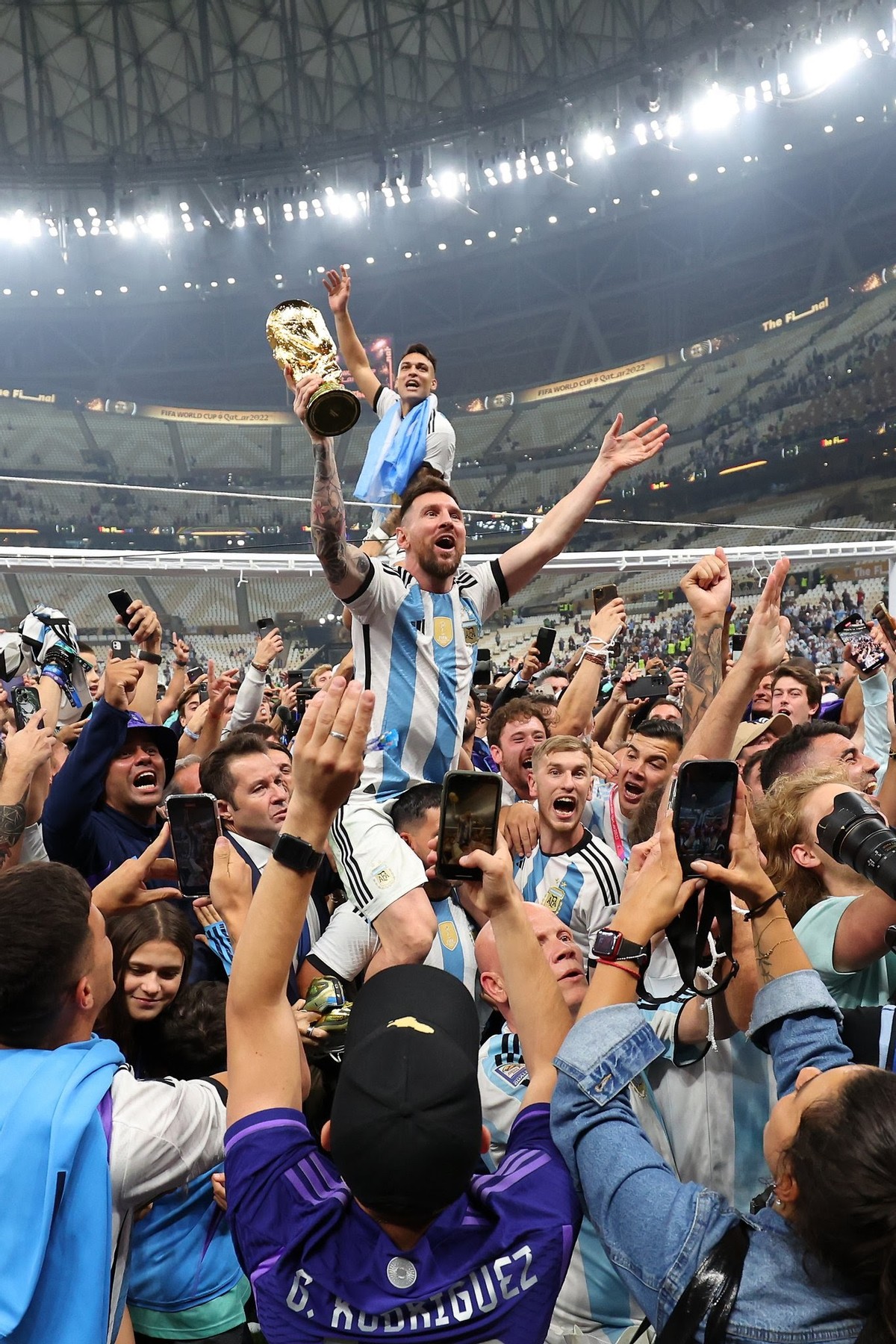 Messi is a world champion 