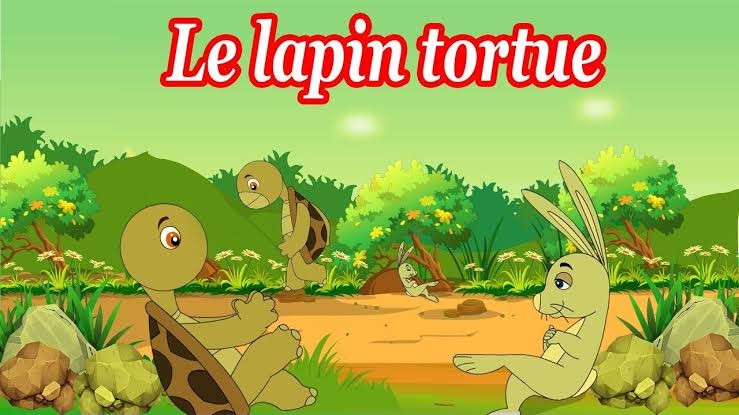 La tortue est le lapene