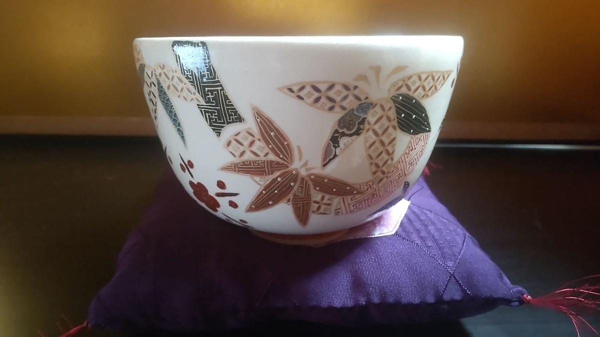 My Handpainted Matcha bowl