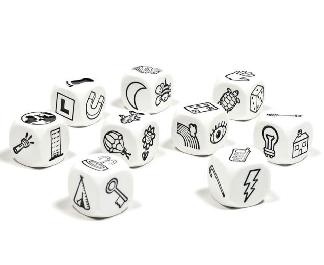 Storia numero 2 (usando Rory's Story Cubes)