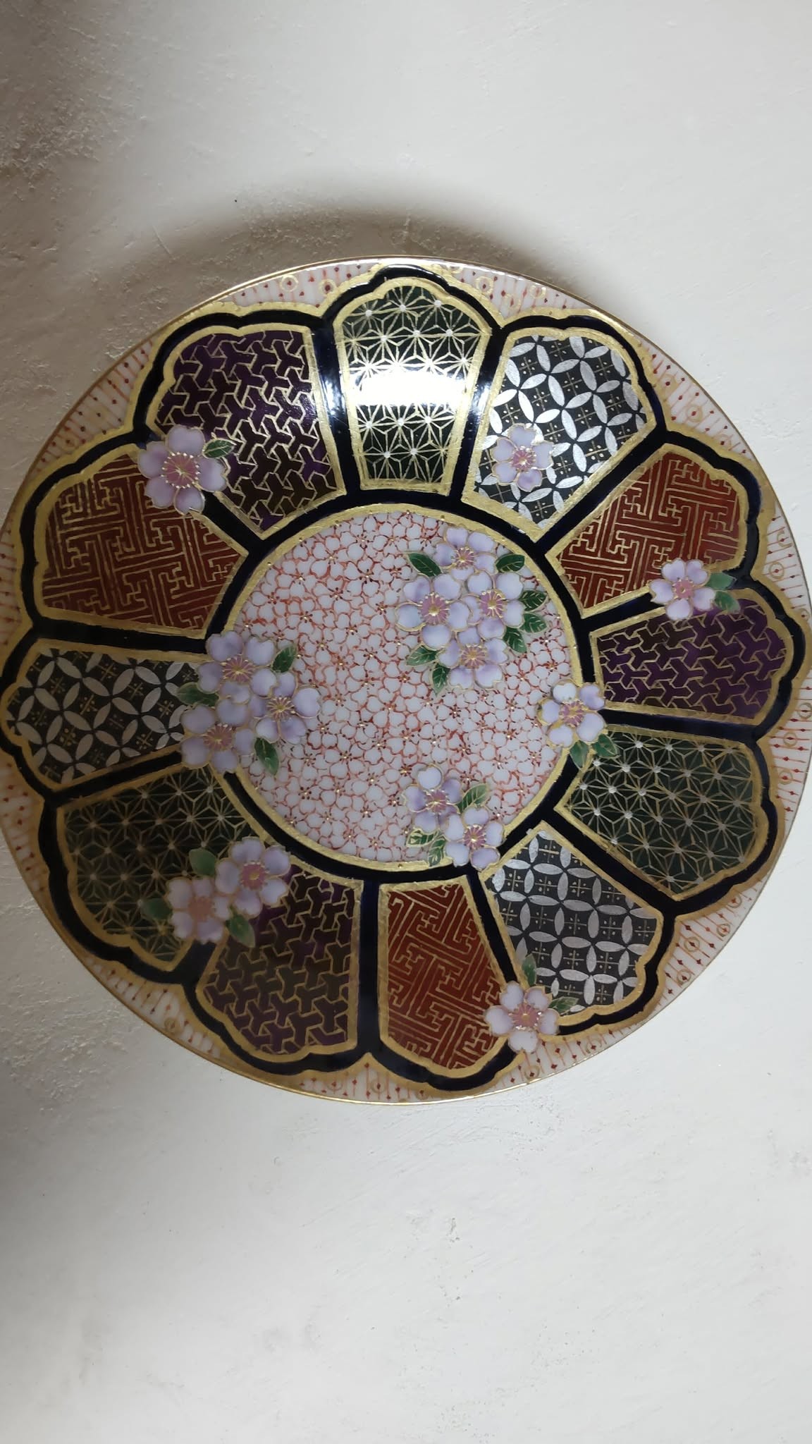 A Cherry Blossom Plate