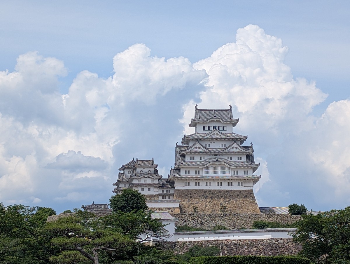 日本の旅の日記：７　姫路城
