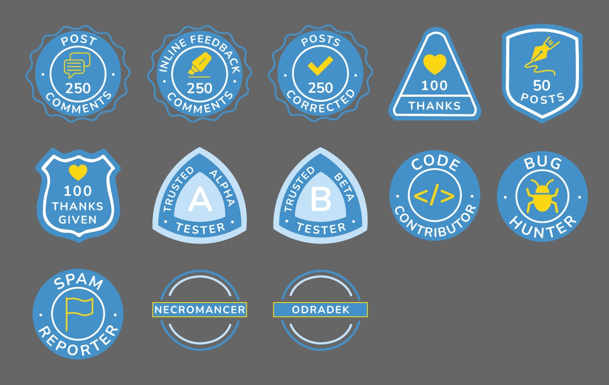 EXCITING Journaly Announcement: BADGES!
