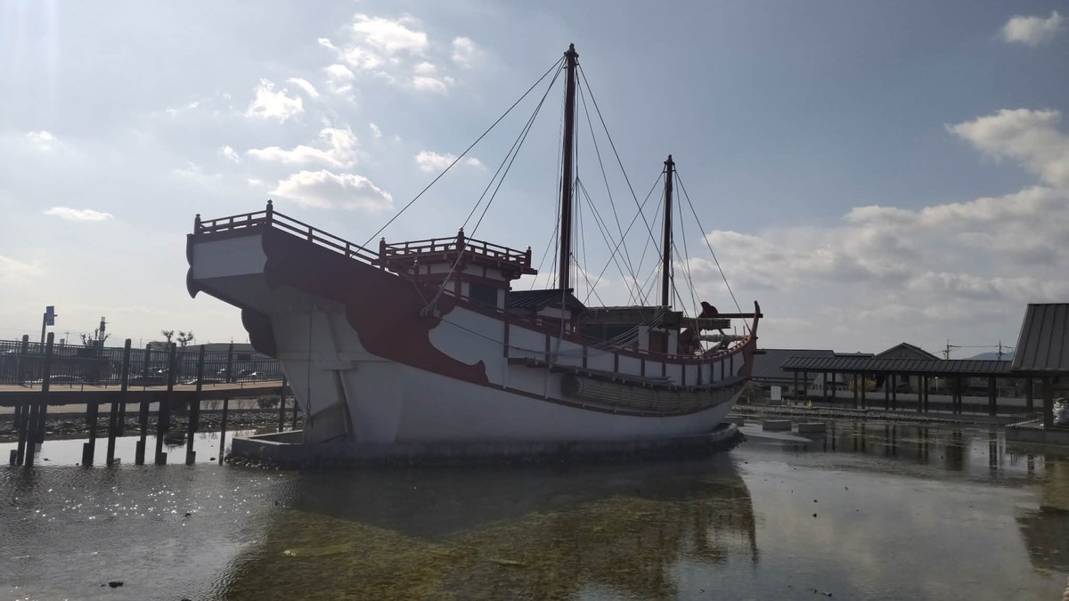 Japanese Envoy Ship to Tang China