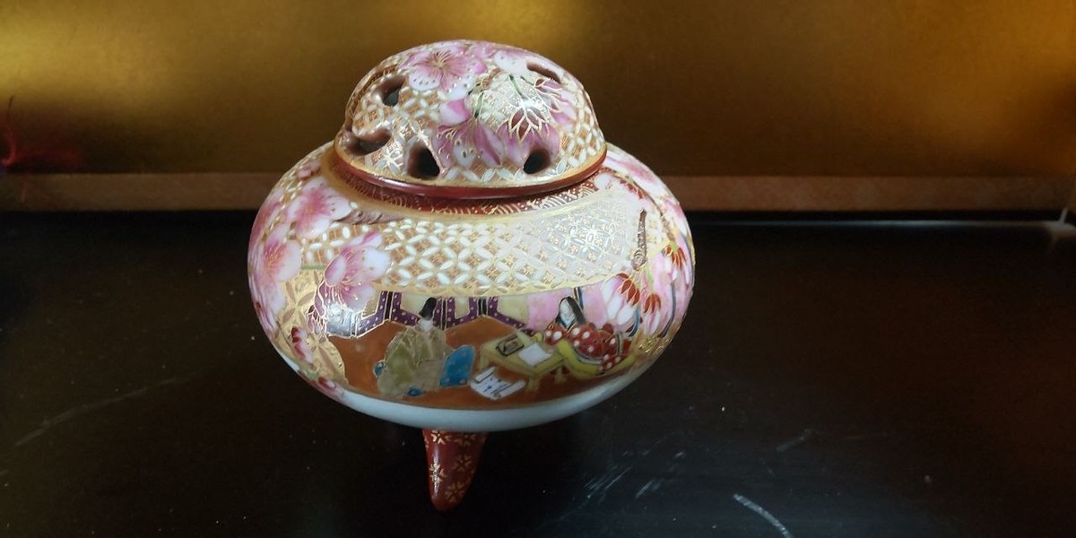 My Hand-painted Incense Burner