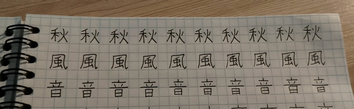 How I learn Japanese kanji