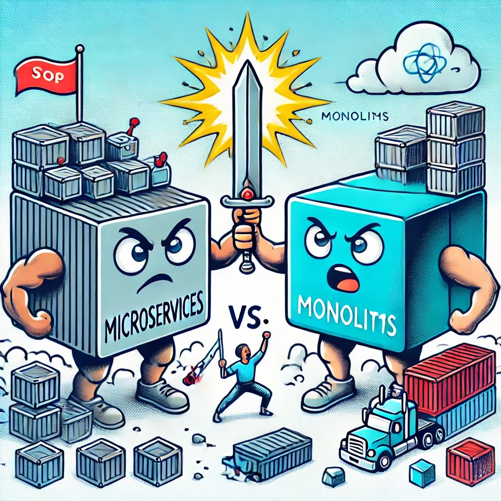 Microservices vs Monoliths: The Battle of Architectures!