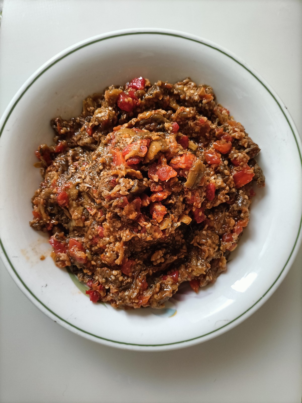 Eggplant Dip a la Zobayda