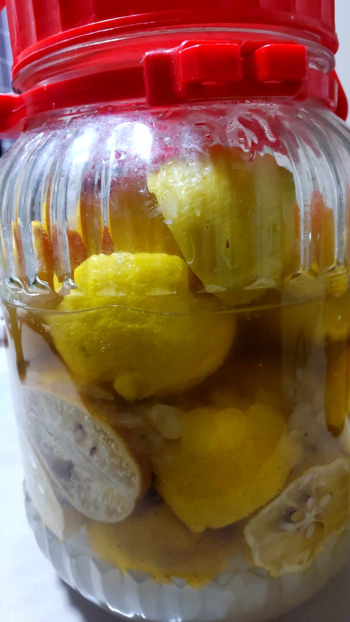 My Homemade Lemon Syrup 