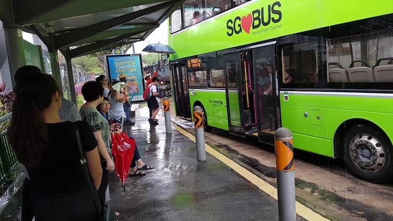 A Bus Ride on a Rainy Day