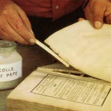 commment réparer un livre endommagé