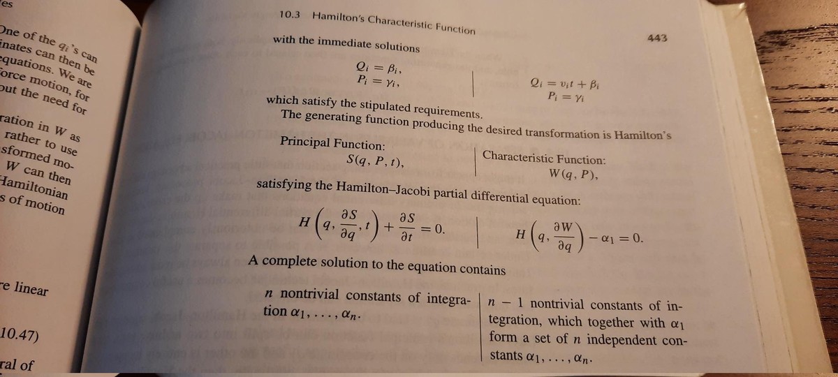 Die Hamilton-Jacobi-Gleichung 📜