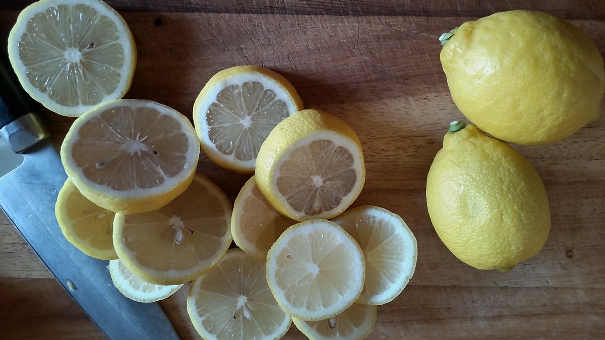 My Homemade Lemon Syrup 