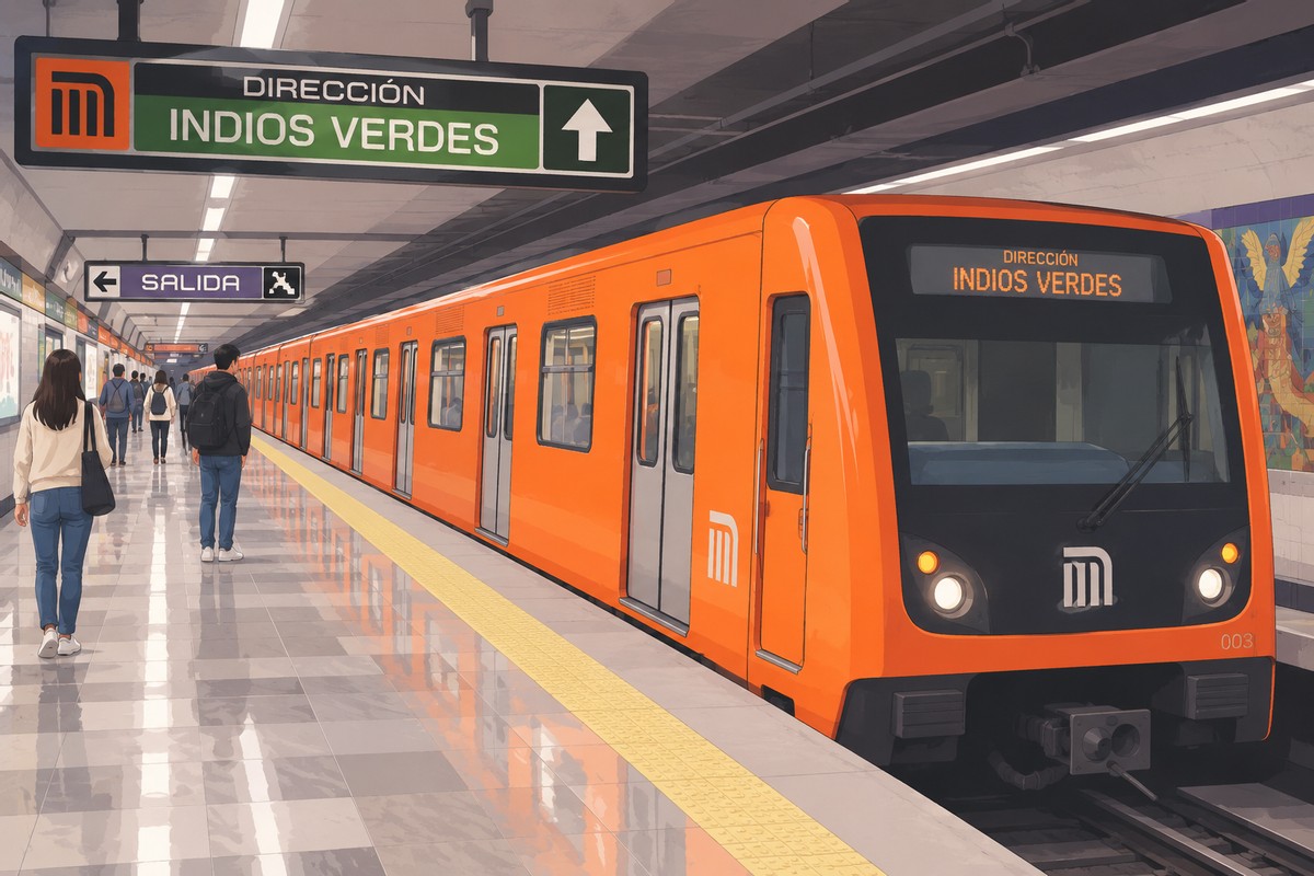 Me gustó mucho el metro en México